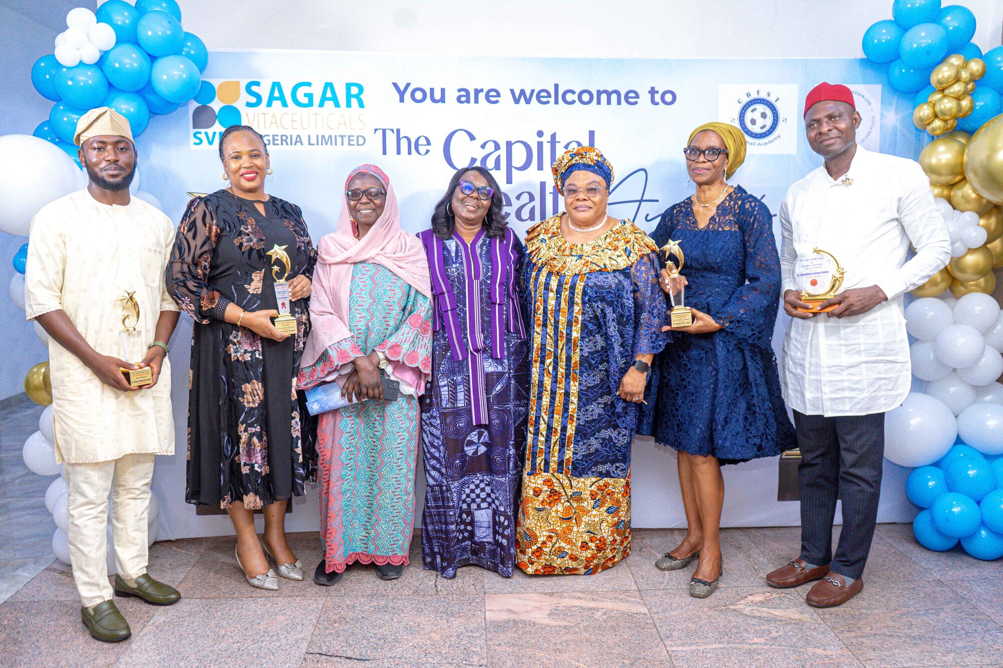 Capital Health Awards honourees and leaders in an official group portrait